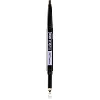 MAYBELLINE NEW YORK Express Brow Satin Duo eyebrow pencil and powder double shade 04 - Dark Brown