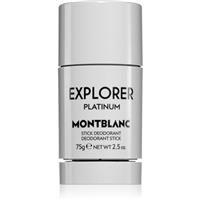 Montblanc Explorer Platinum deodorant in a stick for men 75 g