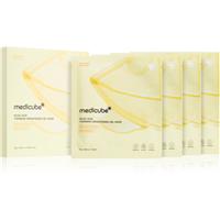 Medicube Kojic Acid Turmeric Brightening Gel Mask hydrating and illuminating mask with gel consistency 4 pc