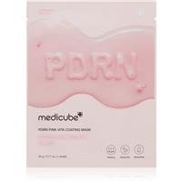 medicube PDRN Pink Vita Coating Mask anti-wrinkle sheet mask with brightening effect 22 g