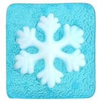 Bohemia Gifts & Cosmetics Handmade Snowflake handmade soap with glycerine 70 g