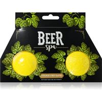 Bohemia Gifts & Cosmetics Beer Spa fizzy bath bombs 2x100 g
