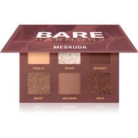 Mesauda Bare Harmony eyeshadow palette shade 204 Delicious Rose 6x1 g