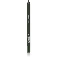 Mesauda Milano Rebeleyes waterproof eyeliner pencil with matt effect shade 106 Seaweed 1,2 g