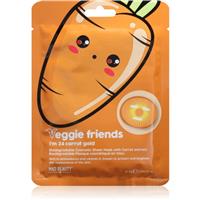 Mad Beauty Veggie Friends Carrot sheet mask with brightening effect 25 ml