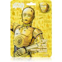 Mad Beauty Star Wars C3PO moisturising face sheet mask with honey 25 ml