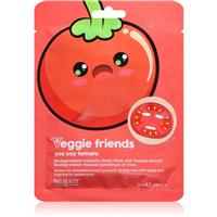 Mad Beauty Veggie Friends Tomato sheet mask with antioxidant effect 25 ml