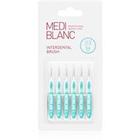 MEDIBLANC Interdental Pick-brush interdental brush 0,6 mm Blue 6 pc