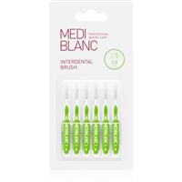 MEDIBLANC Interdental Pick-brush interdental brush 0,8 mm Green 6 pc