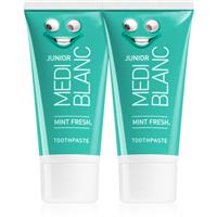 MEDIBLANC JUNIOR Mint fresh toothpaste for children 2x50 ml