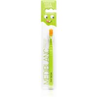MEDIBLANC KIDS & JUNIOR Ultra Soft toothbrush for children ultra soft Green 1 pc