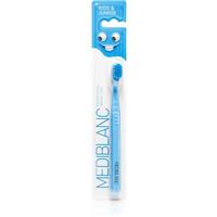 MEDIBLANC KIDS & JUNIOR Ultra Soft toothbrush for children ultra soft Blue 1 pc