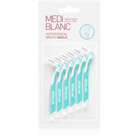 MEDIBLANC Interdental Pick-brush Angle interdental brush 6 pcs 0,6 mm Blue 6 pc