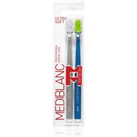 MEDIBLANC 5490 Ultra Soft toothbrushes ultra soft Grey, Blue 2 pc