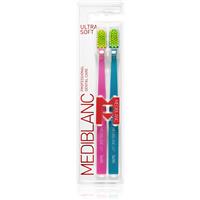 MEDIBLANC 5490 Ultra Soft toothbrushes ultra soft Pink, Blue 2 pc