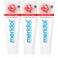 Meridol Complete Care sensitive toothpaste 3x75 ml