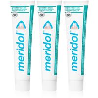Meridol Gum Protection toothpaste supporting regeneration of irritated gums 3 x 75 ml