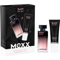 Mexx Black For Her gift set for women