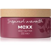 Mexx Inspired Warmth body butter with fragrance 200 ml
