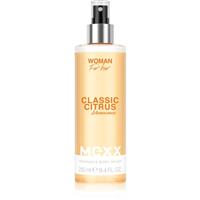 Mexx Woman Classic Citrus & Sandalwood New refreshing body spray for women 250 ml