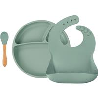 Minikoioi BLW II River Green dinnerware set