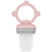 Minikoioi Feeder Teether Pinky Pink/ Powder Grey teething toy for feeding Pinky Pink/Powder Grey 1 pc