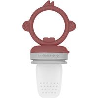 Minikoioi Feeder Teether Velvet Rose / Powder Grey teething toy for feeding 1 pc