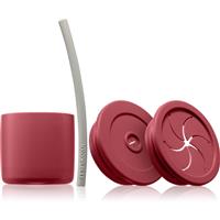 Minikoioi Sip+Snack Set dinnerware set for children Velvet Rose / Powder Grey 1 pc