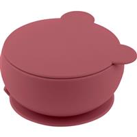 Minikoioi Bowl Rose silicone bowl with suction cup 1 pc