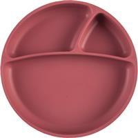 Minikoioi Puzzle Plate Rose divided plate with suction cup 1 pc