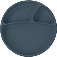 Minikoioi Puzzle Plate Deep Blue divided plate with suction cup 1 pc