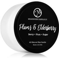 Milkhouse Candle Co. Creamery Plums & Elderberry scented candle Treveler Tin 106 g