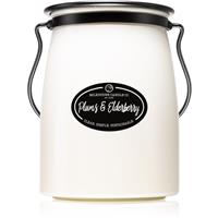 Milkhouse Candle Co. Creamery Plums & Elderberry scented candle Butter Jar 624 g