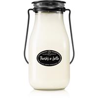 Milkhouse Candle Co. Creamery Thanks A Latte scented candle Milkbottle 396 g