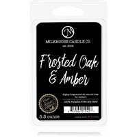 Milkhouse Candle Co. Creamery Frosted Oak & Amber wax melt 155 g