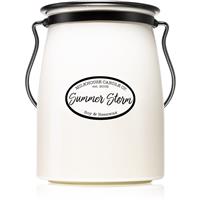 Milkhouse Candle Co. Creamery Summer Storm scented candle Butter Jar 624 g