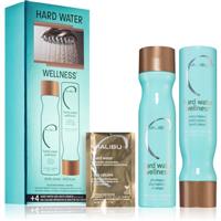 Malibu C Hard Water Wellness Collection set for hair