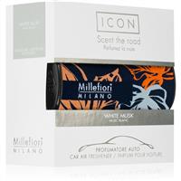 Millefiori Icon White Musk car air freshener 1 pc