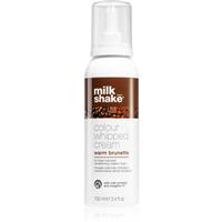 Milk Shake Colour Whipped Cream toning foam for all hair types Warm Brunette 100 ml