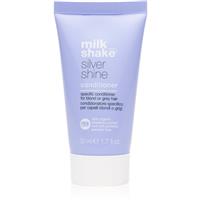 milk_shake Silver Shine conditioner for blonde hair neutralising yellow tones 50 ml