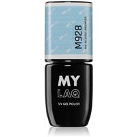 MYLAQ UV Gel Polish My Promise gel nail polish shade My Bluish Promise 5 ml