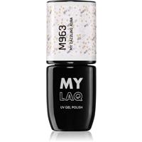 MYLAQ My Aura gel nail polish shade My Dazzling Aura 5 ml