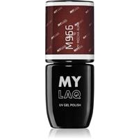 MYLAQ My Aura gel nail polish shade My Mocha Aura 5 ml