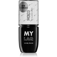 MYLAQ UV Gel Polish gel nail polish shade My Classic White 5 ml