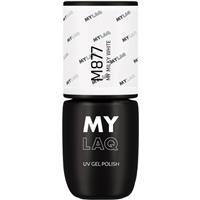 MYLAQ UV Gel Polish gel nail polish shade My Milky White 5 ml