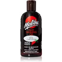 Malibu Fast Tanning Oil face & body tan accelerator 200 ml