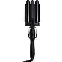 Mermade Pro Waver 32 mm triple barrel curling iron for hair Black 1 pc