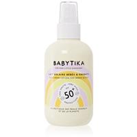 Mimitika Babytika Sunscreen Lotion SPF 50+ suntan lotion for children in a spray SPF 50+ 190 ml
