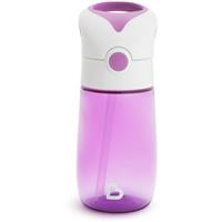 Munchkin Flip & Go cup with straw 18 m+ Purple 355 ml