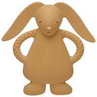 Moonie Natural Teether Rabbit chew toy Cappucino 1 pc